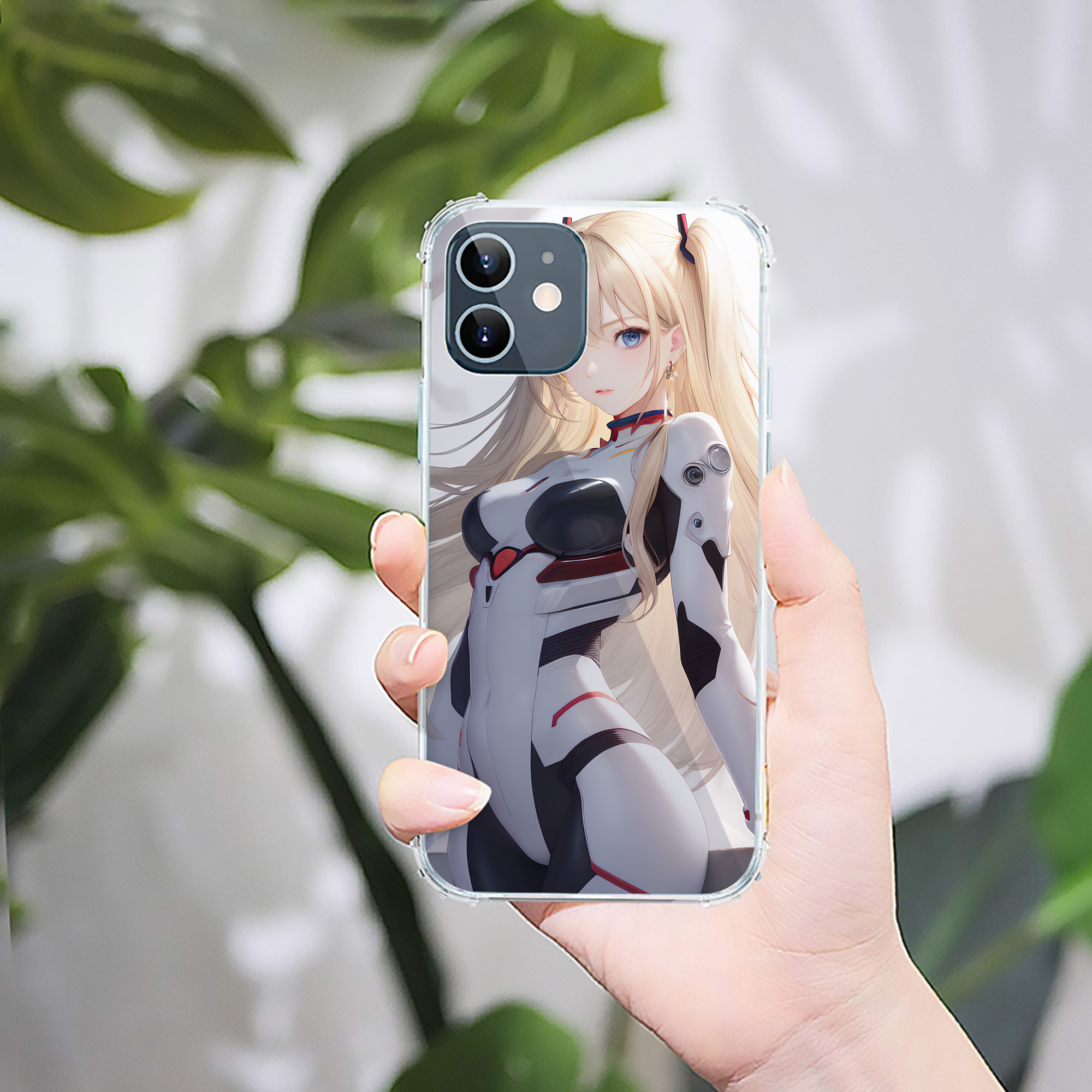（画像用） EVA 新世紀エヴァンゲリオン 【iPhone 12シリーズ対応】透明スマホケース（クリアソフトケース）